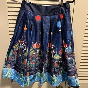 Lindy Bop Russia Moscow Swing Skirt - Size 4